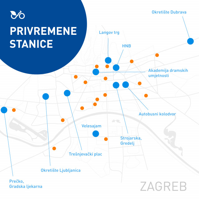 Karta privremenih stanica