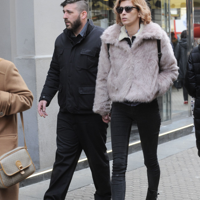 Kristina Šalinović i dečko Enrico Migliorati