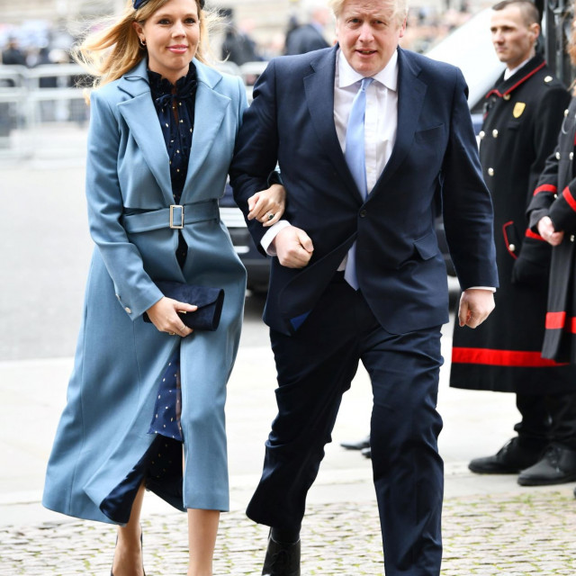 Boris Johnson sa zaručnicom