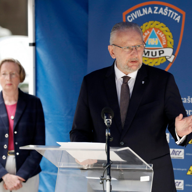 Alemka Markotić, Davor Božinović