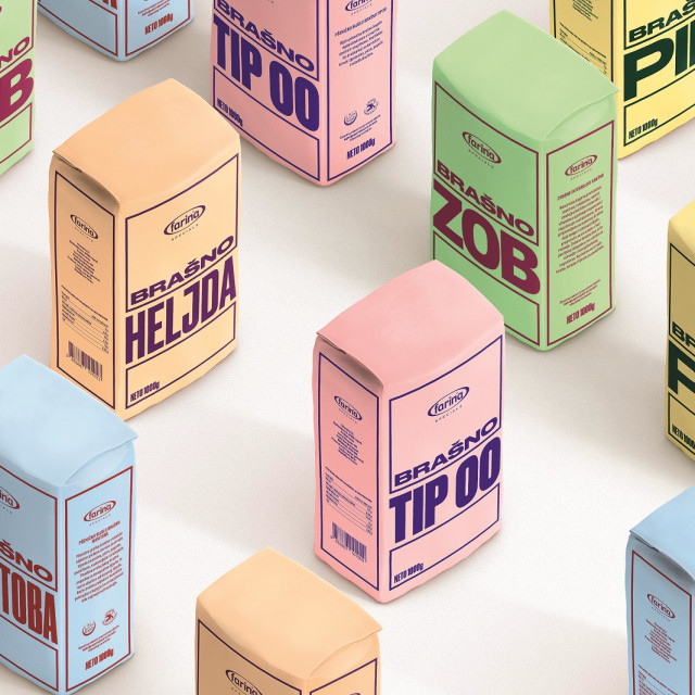 Novi izgled brašna Farina.