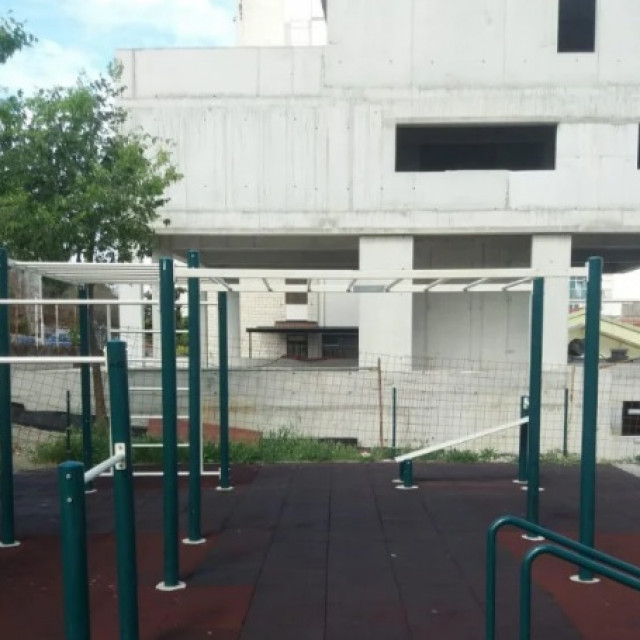 street workout igralište u Mosećkoj ulici u Splitu