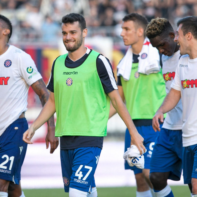 Tahiraj, Hamza i Juranović u dobrom raspoloženju