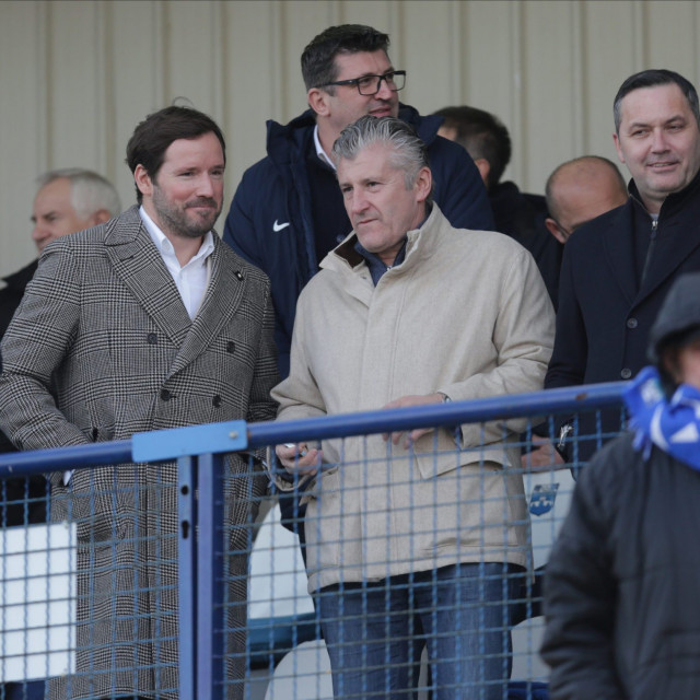 Ivan Meštrović, Davor Šuker i Marijan Kustić u loži