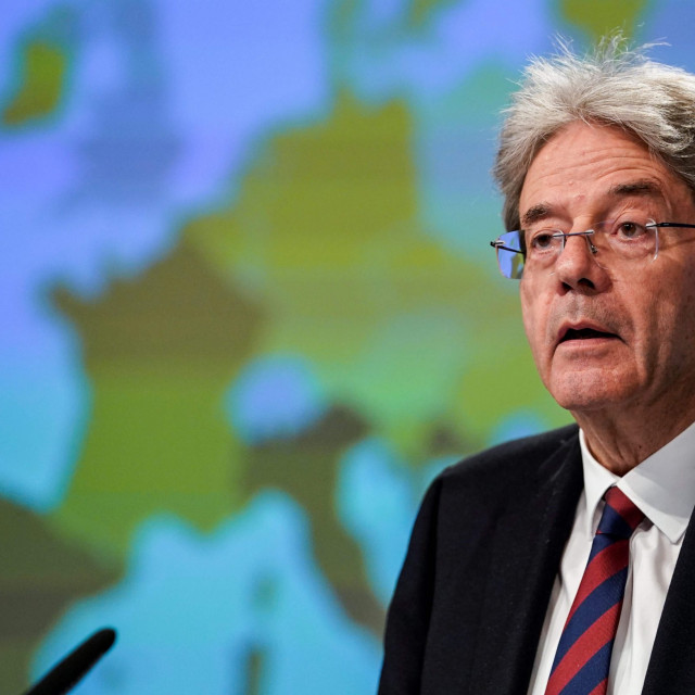 European Commissioner for Economy Paolo Gentiloni