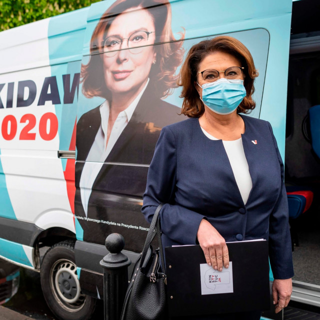 Malgorzata Kidawa-Blonska, oporbena kandidatkinja za predsjednika