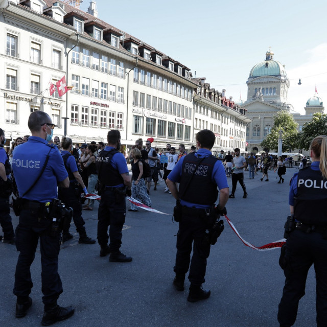 Prosvjed u Švicarskoj