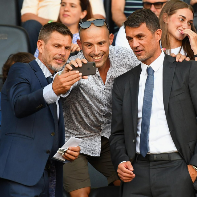 Zvonimir Boban i Paolo Maldini