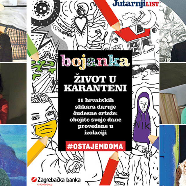 S lijeve strane odozgo prema dolje: Nikolina Ivezić, Jelena Bando i Stipan Tadić; s desne strane odozgo prema dolje: Tomislav Buntak, Bane Milenković, Miron Milić