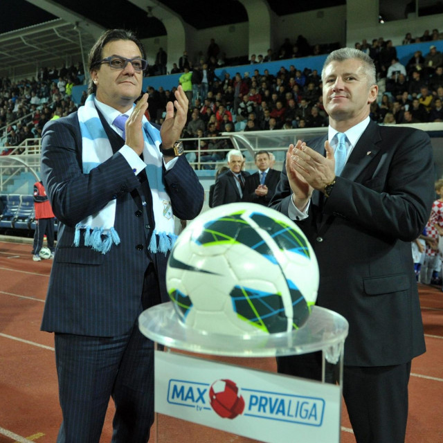 Na fotografiji Damir Mišković i Davor Šuker.