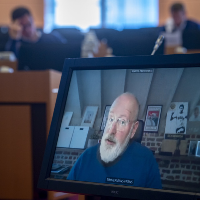 Izvršni potpredsjednik Europske komisije Frans Timmermans