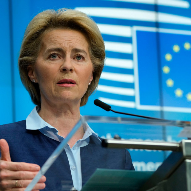 Predsjednica Europske komisije Ursula von der Leyen