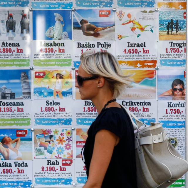Turistička agencija, ilustracija