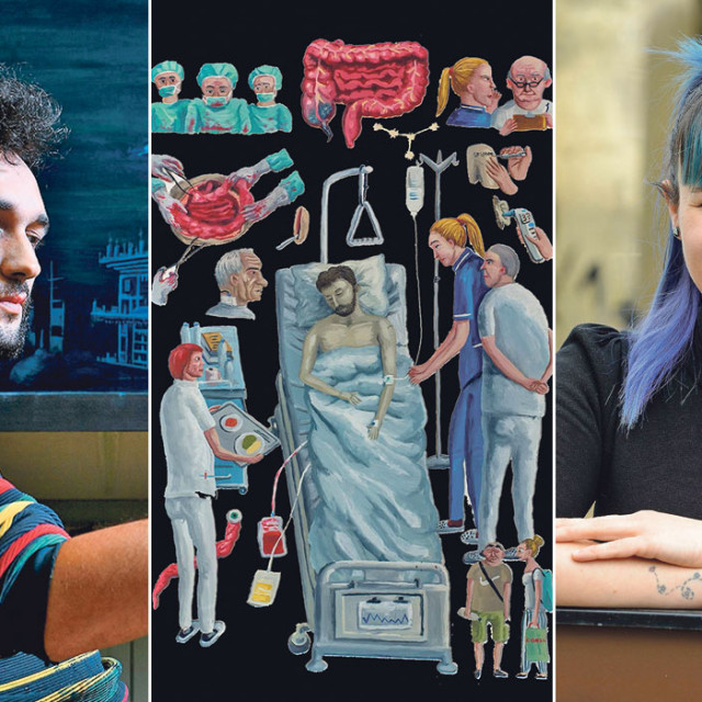 slikar Stipan Tadić i filmska montažerka Maida Srabović