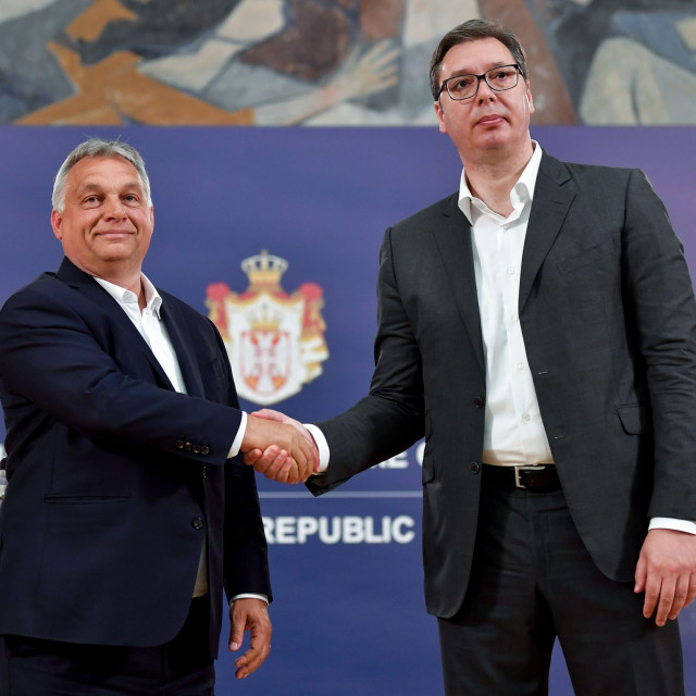 Viktor Orban i Aleksandar Vučić