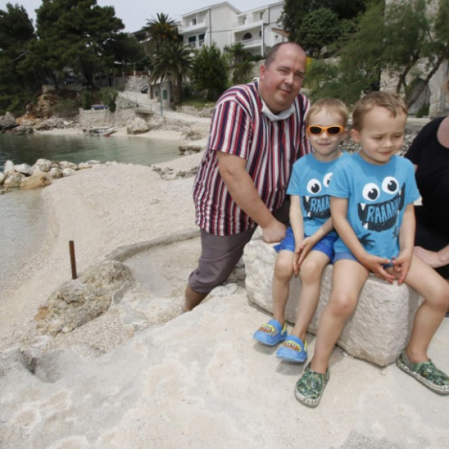 Ivo Heger s obitelji