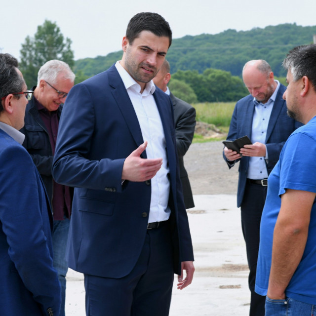 Leader of the SDP, Davor Bernardić  