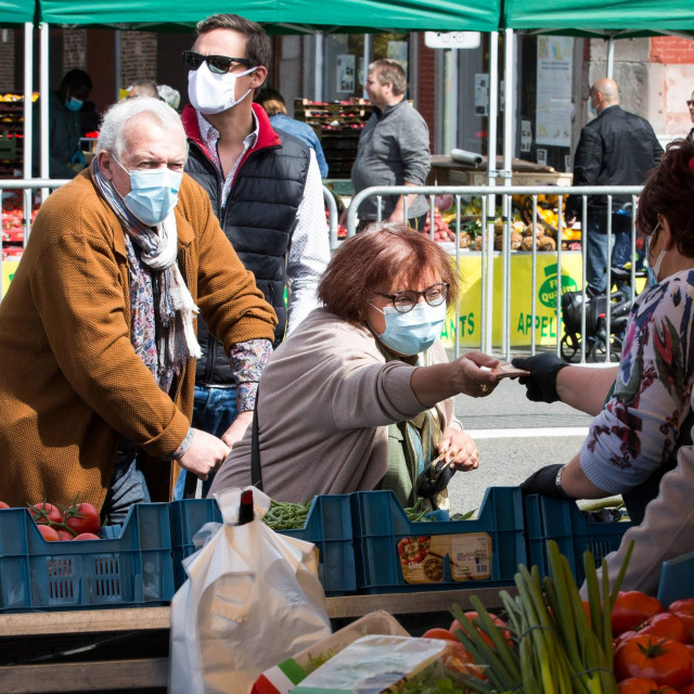 Tržnica u Liegeu, najveća u Belgiji