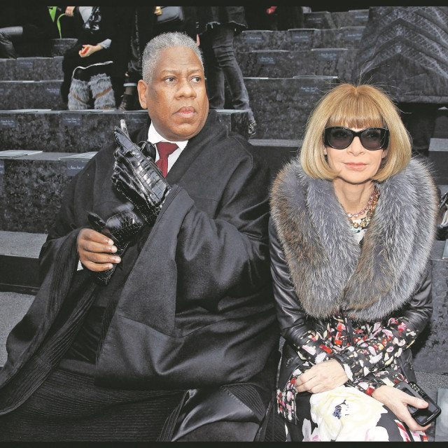 André Leon Talley i Anne Wintour