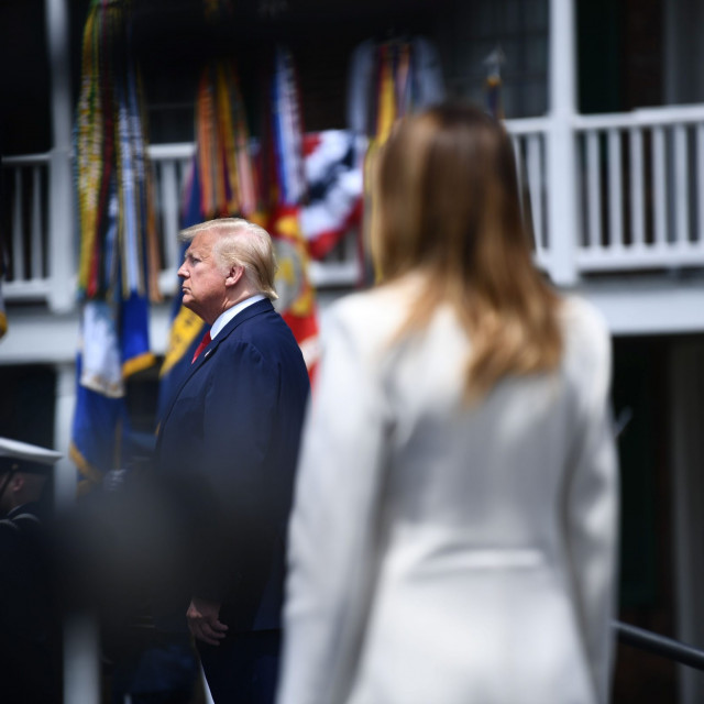 Američki predsjednik Donald Trump na svečanosti povodom Dana sjećanja na vojne žrtve