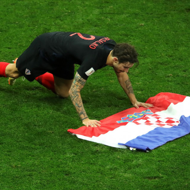Šime Vrsaljko i legendarna fotografija iz Moskve