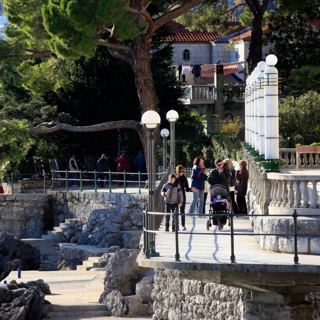 Opatija, šetnica uz more
