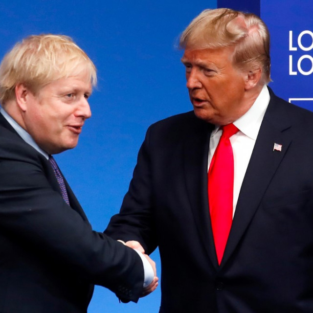Boris Johnson i Donald Trump