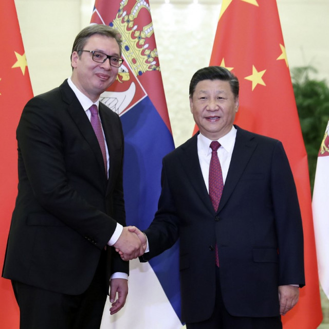Xi Jinping i Aleksandar Vučić
