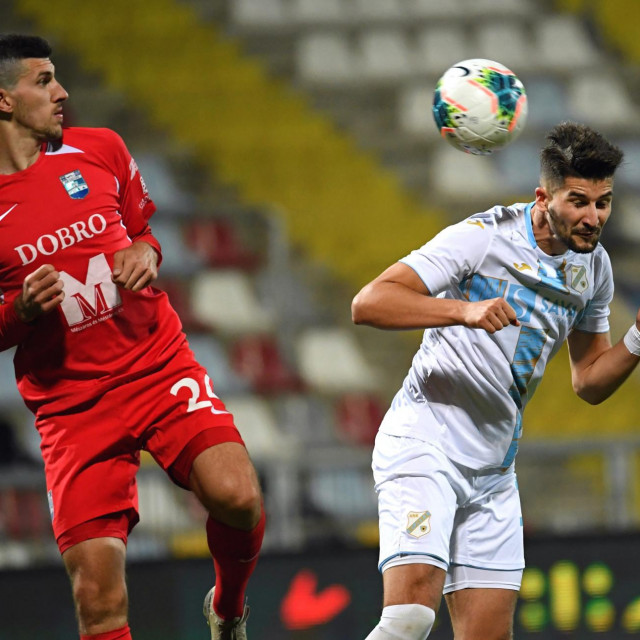 Antonio Mirko Čolak tijekom dvoboja s Osijekom
