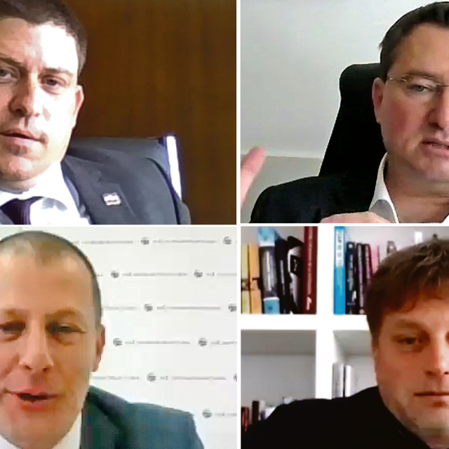 Oleg Butković, Ivan Kršić, Tomislav Josip Mlinarić i Krešimir Žabec