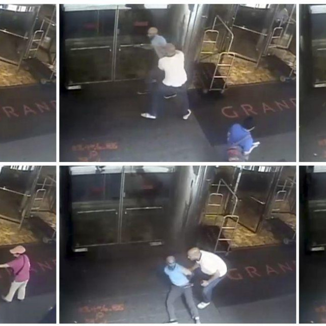 Screenshot uhićenja Blake prije pet godina