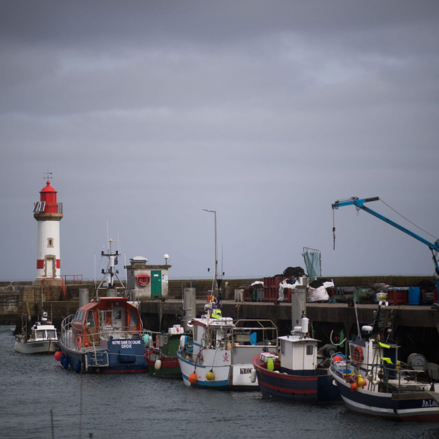 Francuske ribarice na otoku Groix