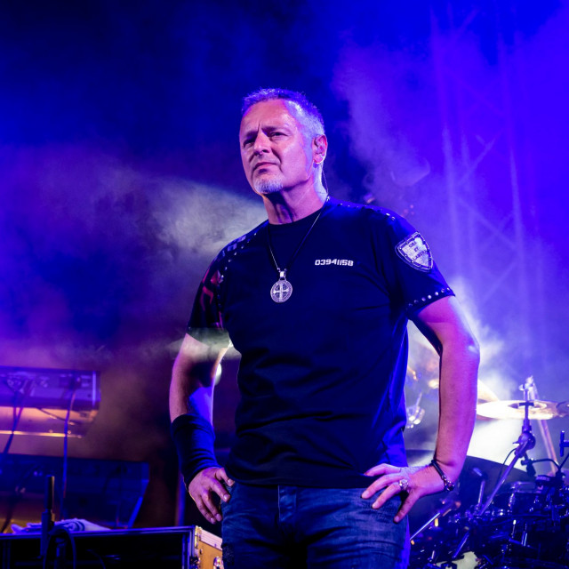 Popular singer Marko Perkovic Thompson
