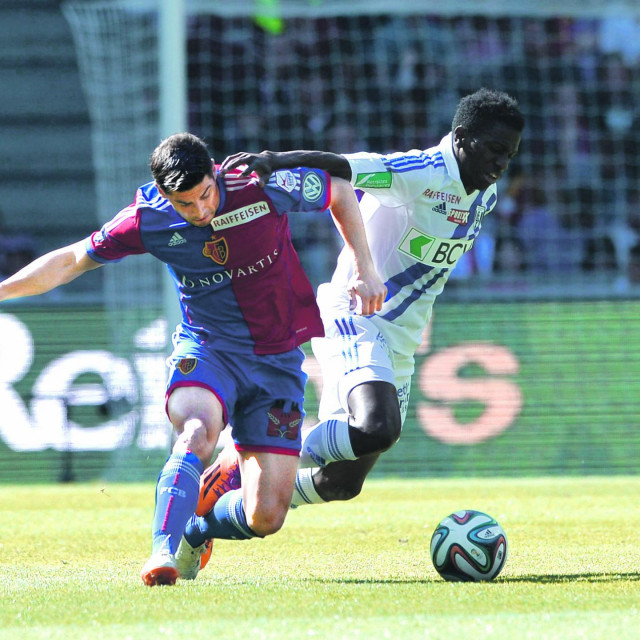 Patrick Ekeng u dresu Lausanne