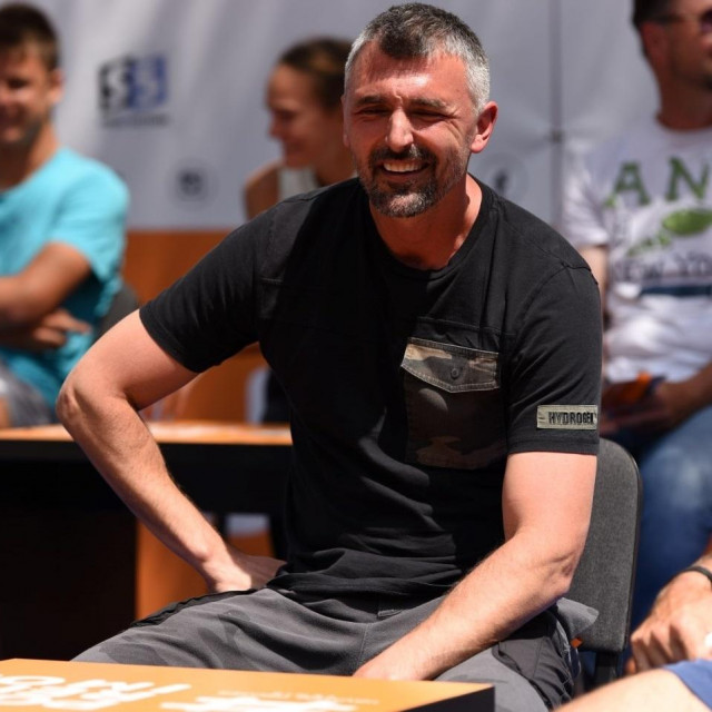 Goran Ivanišević na teniskom spektaklu u Osijeku