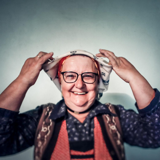 Marica Jovanovac u Snašinim kućarima.