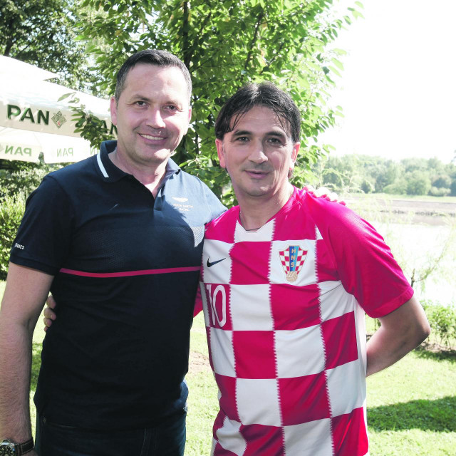 Zlatko Dalić i Marijan Kustić