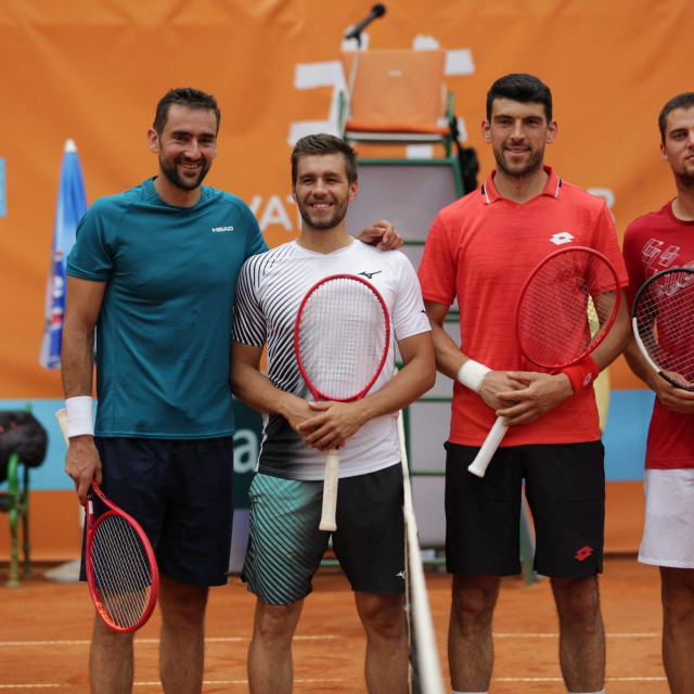 Marin Čilić i Nikola Mektić protiv Franka Škugora i Borne Gojo