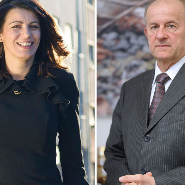 Josipa Rimac (lijevo) i Krunoslav Jakupčić (desno)