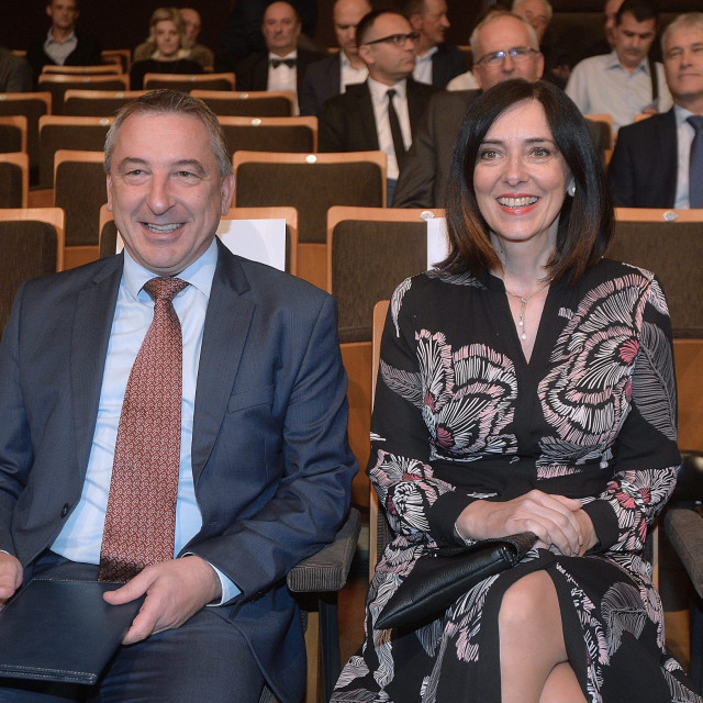 Predrag Štromar i Blaženka Divjak