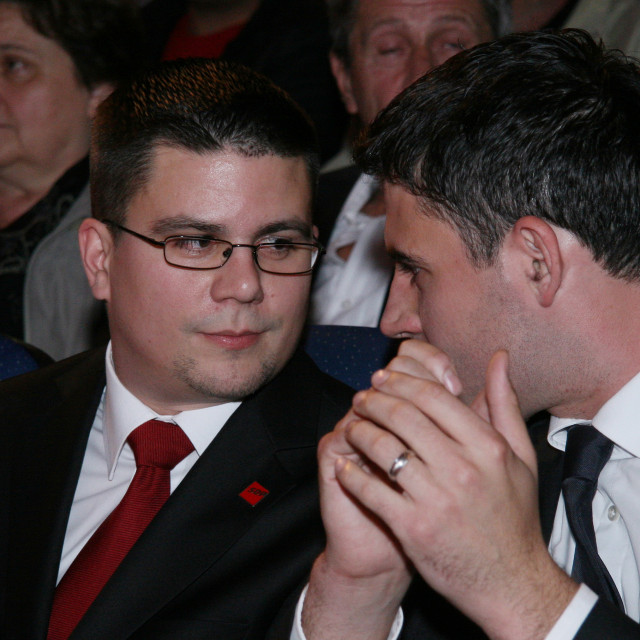 Domagoj Hajduković i Davor Bernardić
