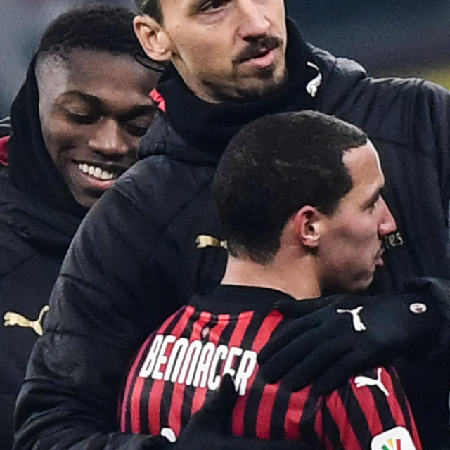 Zlatan Ibrahimović i Ismael Bennacer