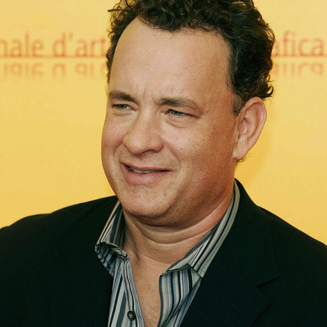 VENICE, ITALY - SEPTEMBER 1: US Actor Tom Hanks attends ”The Terminal” Photocall at the 61st Venice Film Festival on September 1, 2004 in Venice, Italy. (Photo by Pascal Le Segretain/Getty Images)

 