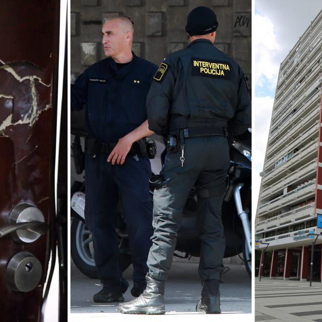 Prizori tijekom racije