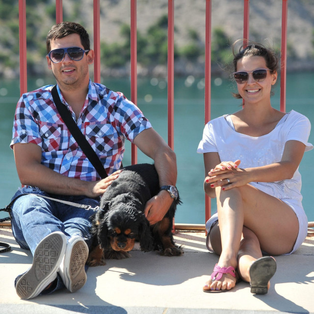 Boris Rogoznica i Doris Pinčić