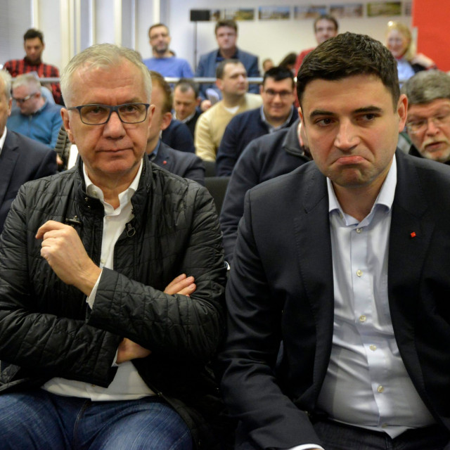 Rajko Ostojić i Davor Bernardić