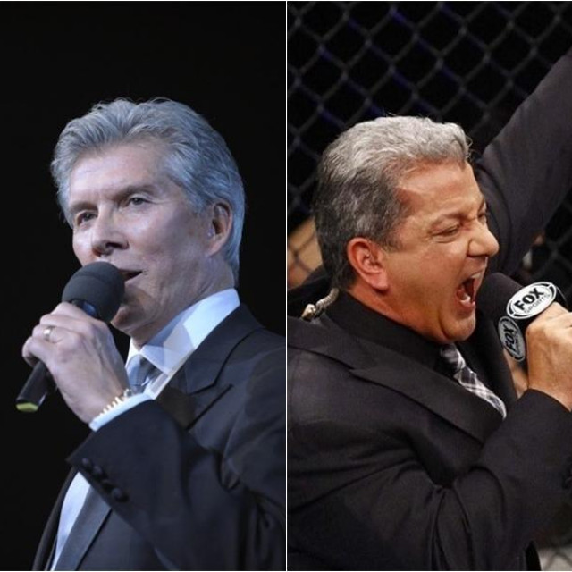 Michael i Bruce Buffer