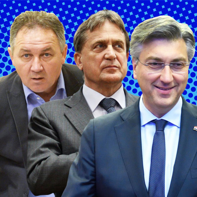 Stevo Culej, Božidar Kalmeta i Andrej Plenković