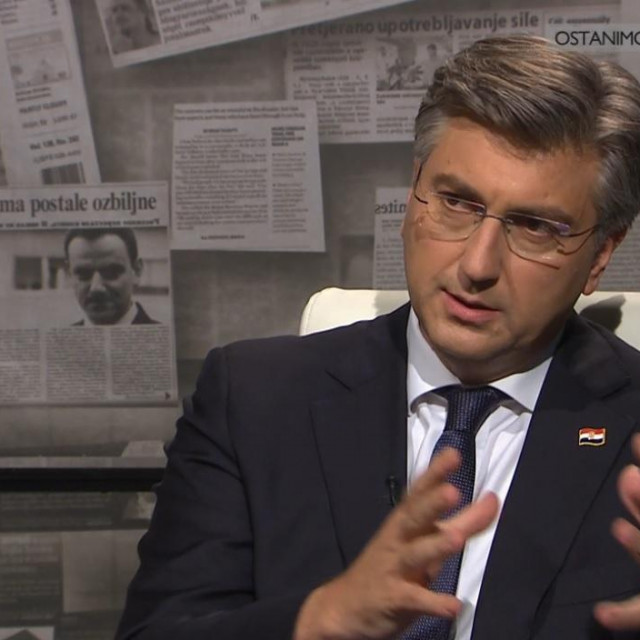 Plenković u emisiji 'Nedjeljom u dva'