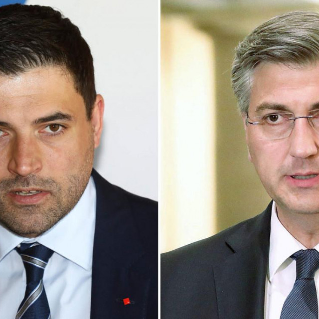 Davor Bernardić i Andrej Plenković